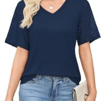 Shirts for Women Loose Fit Breathable Cotton Blouses