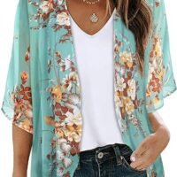 Women's Floral Print Puff Sleeve