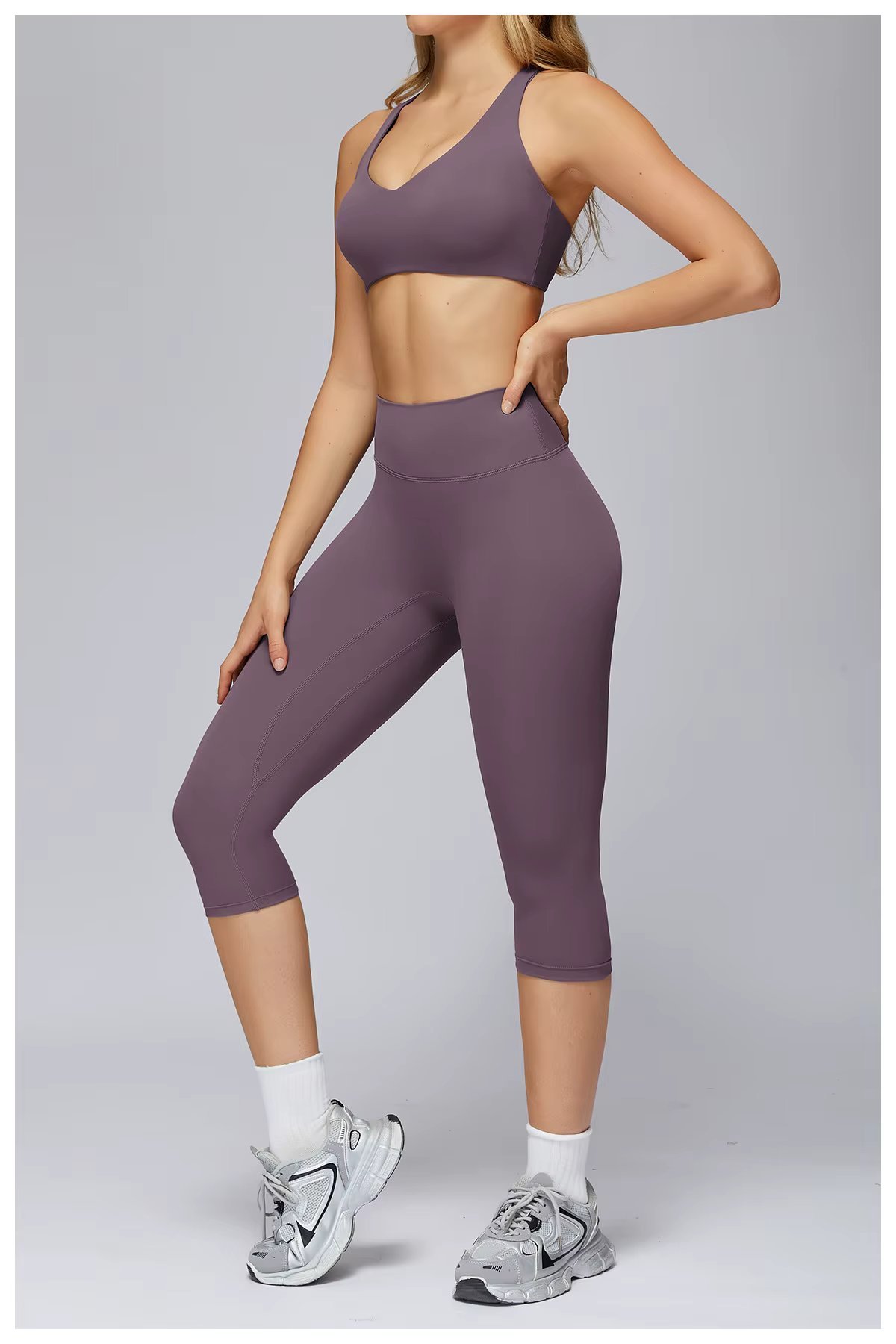 Woman Tracksuits Push Up Gym Fitness - Image 7